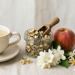 Thé blanc pêche & fleurs blanches x 12